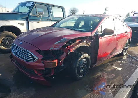 2018 Ford Fusion Se из США, поврежденный, VIN 3FA6P0HD7JR183658